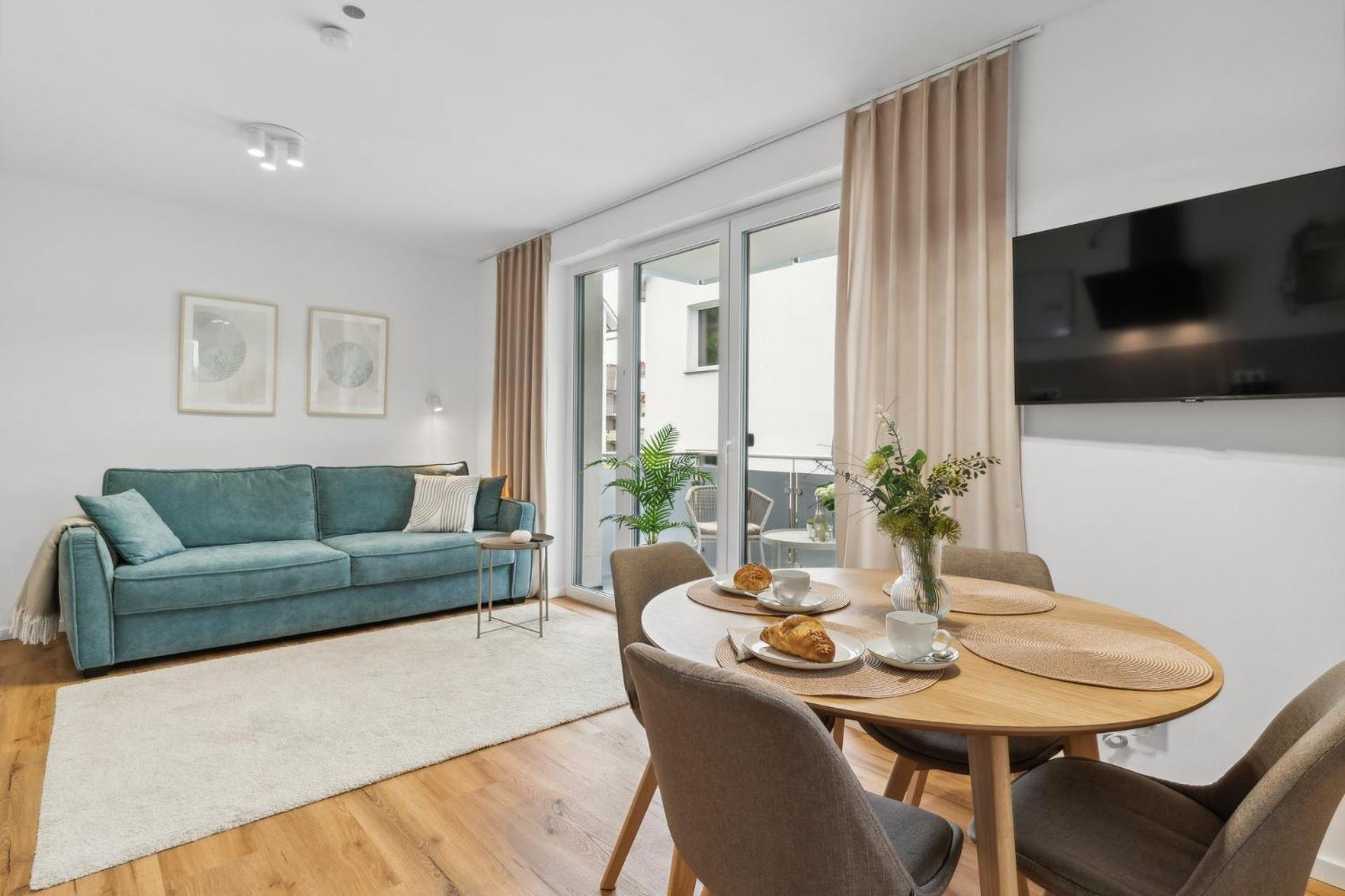 Deluxe Apartment In Bielefeld City Mit Parkplatz Und Balkon Extérieur photo